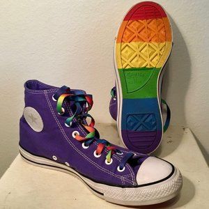 Original Converse Shoes - RARE Rainbow Pride Month